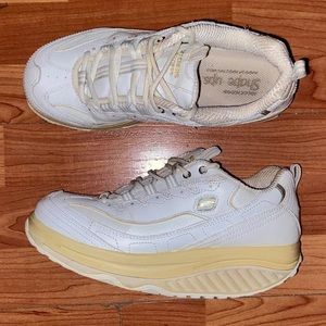 Skecher White Shape Ups